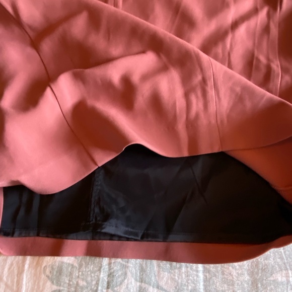 NWOT Reiss Dusty Rose and Black Dress - Picture 8 of 12